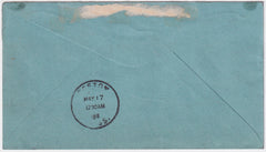 US 1918 First Flight Washington to Boston with Scott C3 and 232, 3c Columbian
