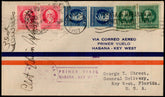 Cuba 1927 1st Flight Havana, Cuba to Key West, FL Signed by Pilots Hugh Wells & Edwin Musick