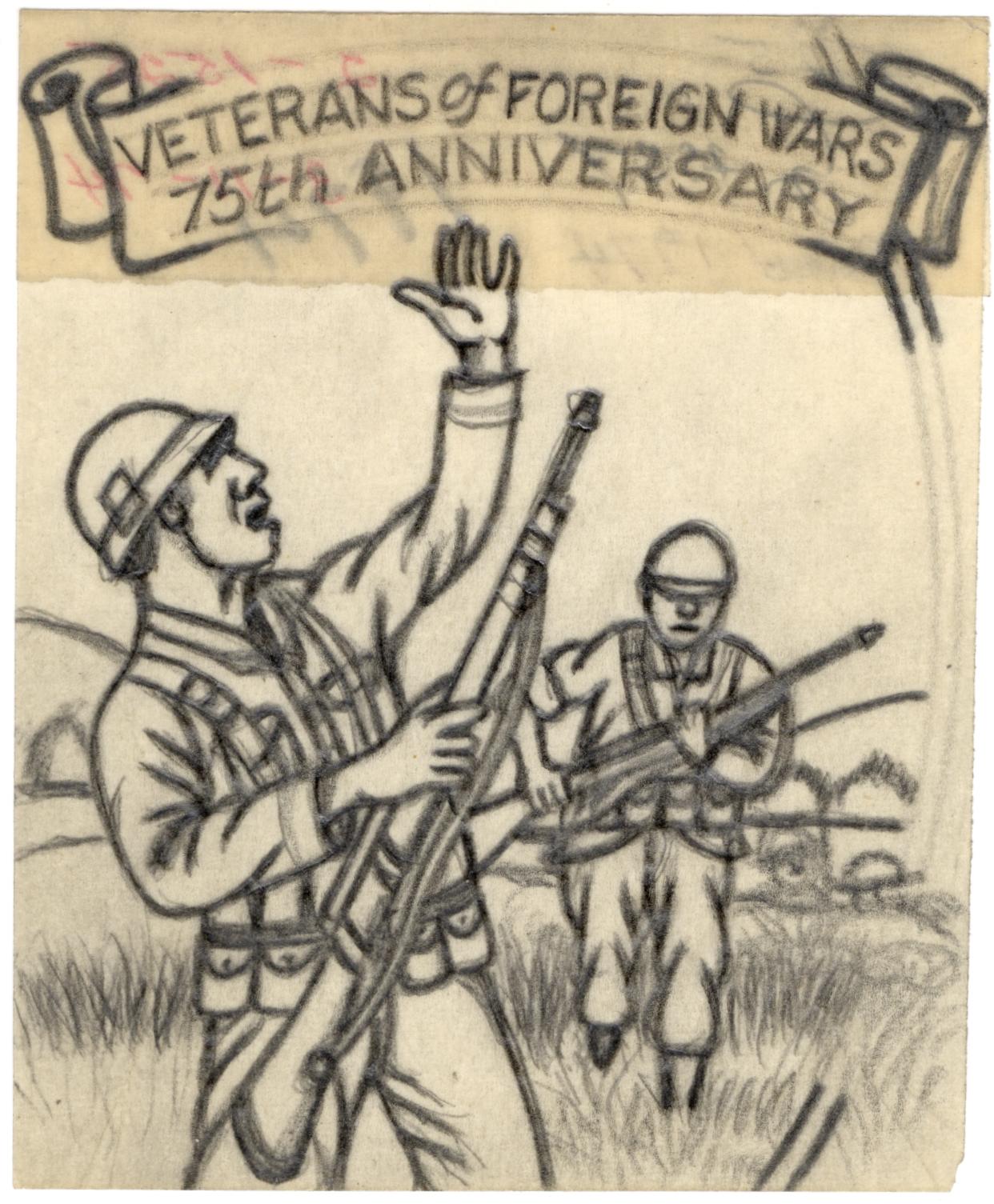 Ralph Dyer Artwork : Scott 1525, Veterans