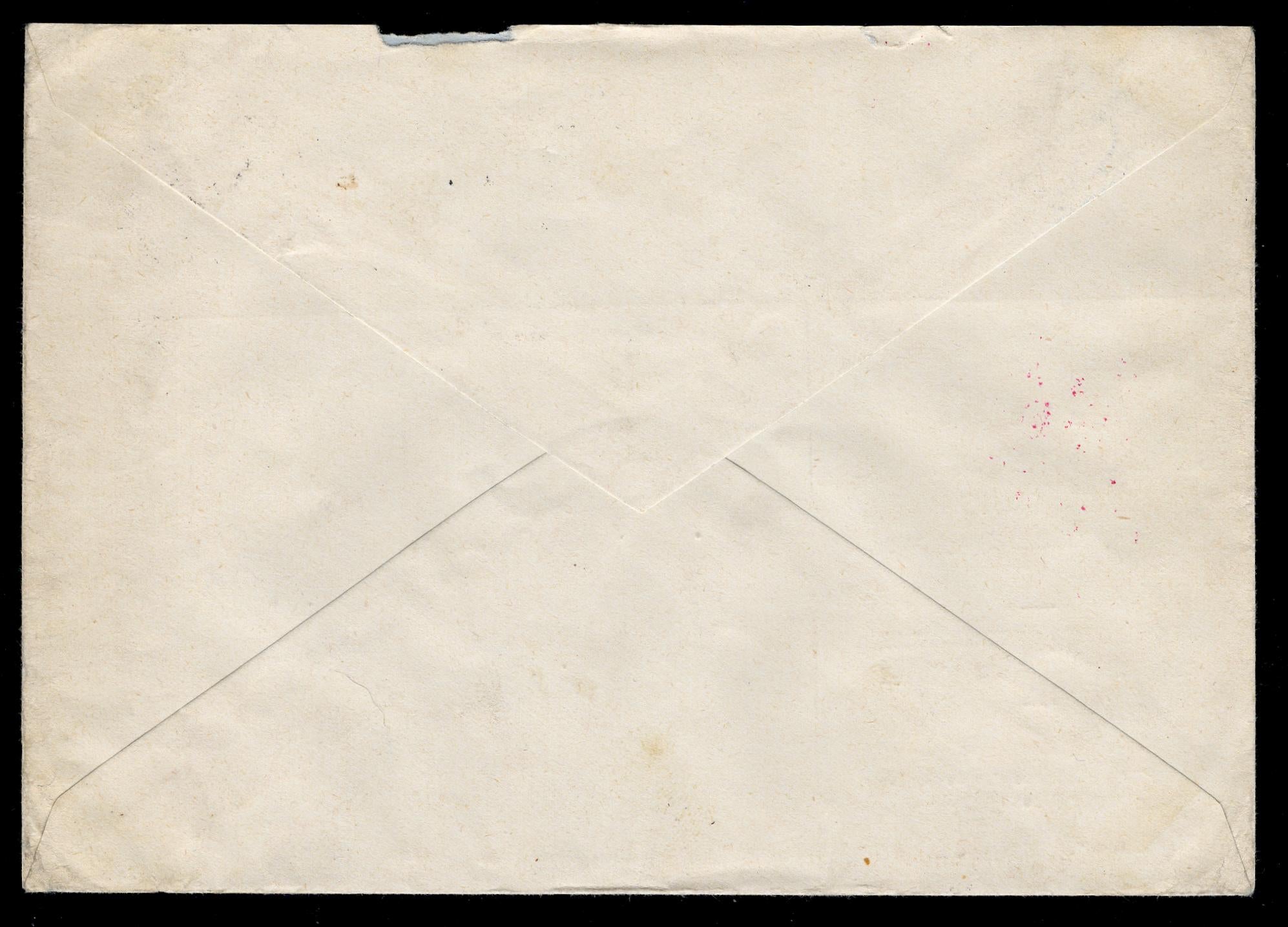 Switzerland 1942 Cover with International Bureau of Education Zumstein #DV-VIII blue