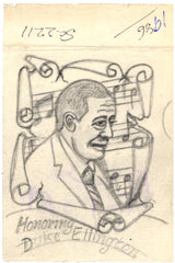 Ralph Dyer Artwork : Scott 2211 Duke Ellington, Musical Notes