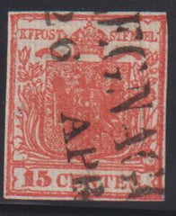 Austria - Lombardy-Venetia #3a Used