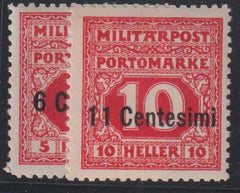 Austria #NJ1a,2a Mint\Hinged