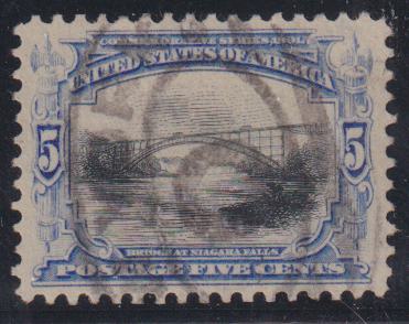 US Early Commemoratives #297 Used