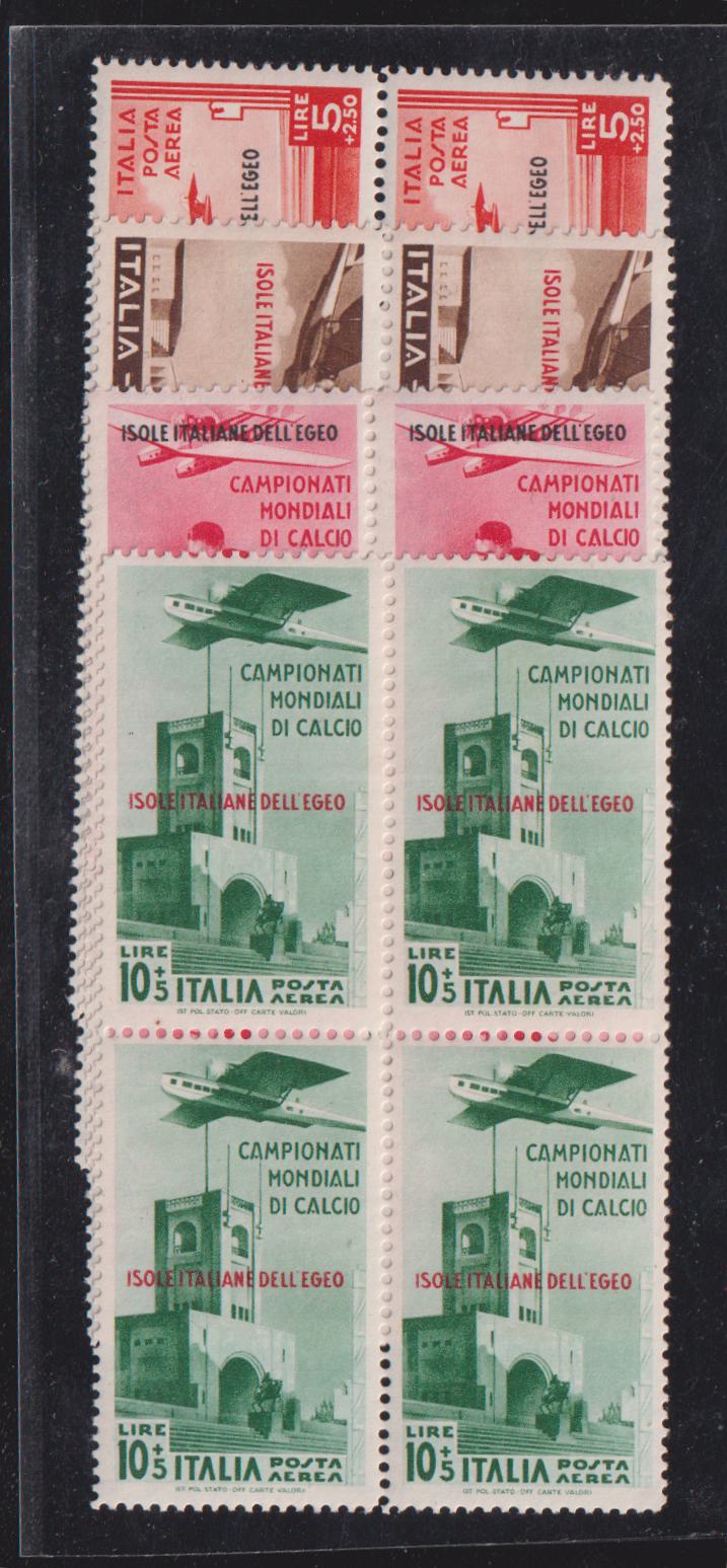 Italy and Italian Area - Aegean Islands #C28-31 Mint\LH/NH VF