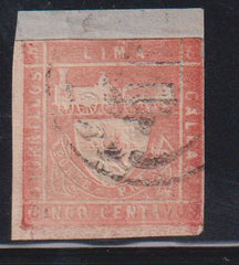 Countries - N- Z - Peru #19a Used F