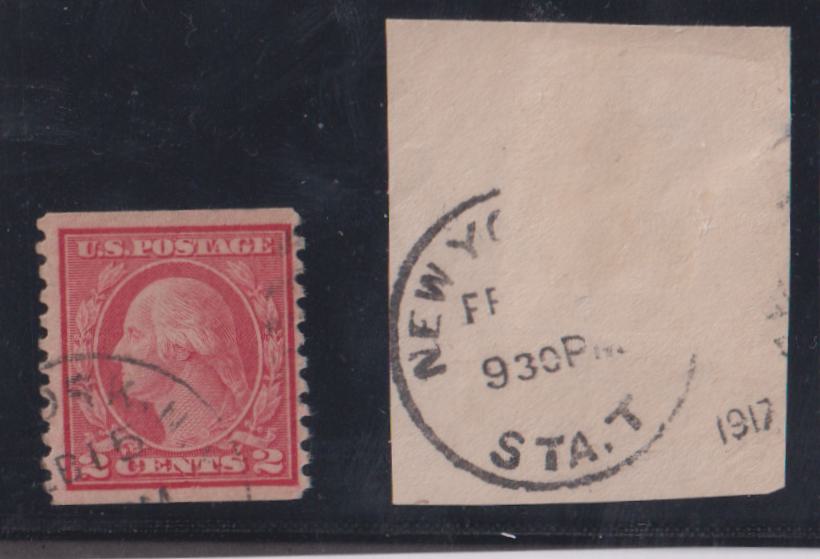 US Washington - Franklin #491 Used F - VF+