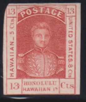 US Possessions - Hawaii #6 Mint\LH F