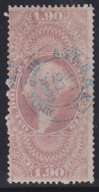 US Revenues #R80c Used AVE - F