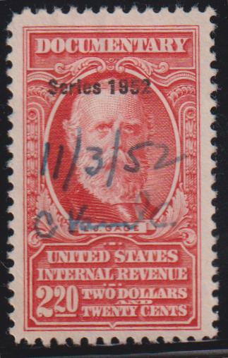 US Revenues #R603 Used VF - XF