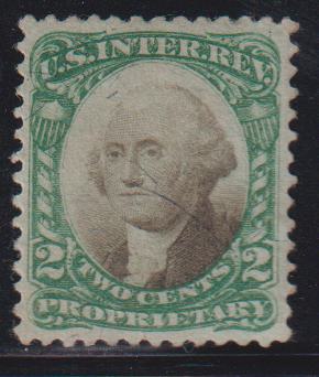 US Revenues #RB2a Mint VF - XF