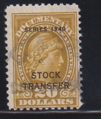 US Revenues #RD60 Used F - VF