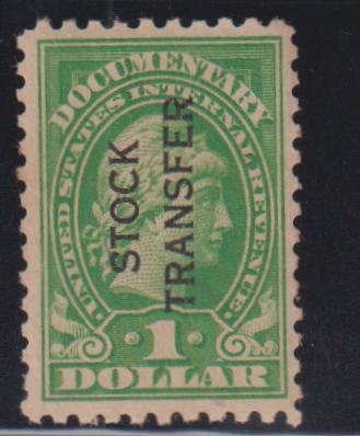 US Revenues #RD30a Mint\LH F - VF