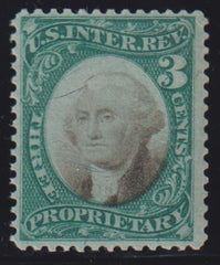 US Revenues #RB3a Mint\LH F - VF