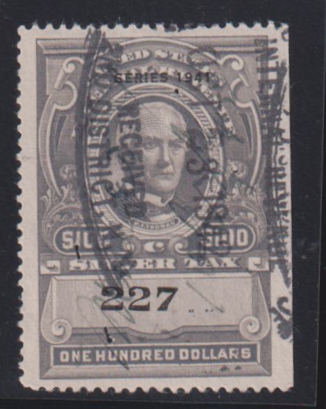 US Revenues #RG80 Used XF