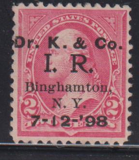 US Revenues #RS314A Used XF