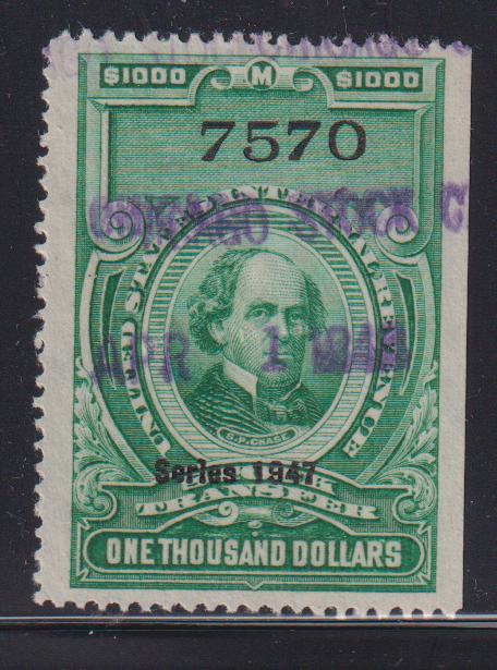 US Revenues #RD257 Used VF