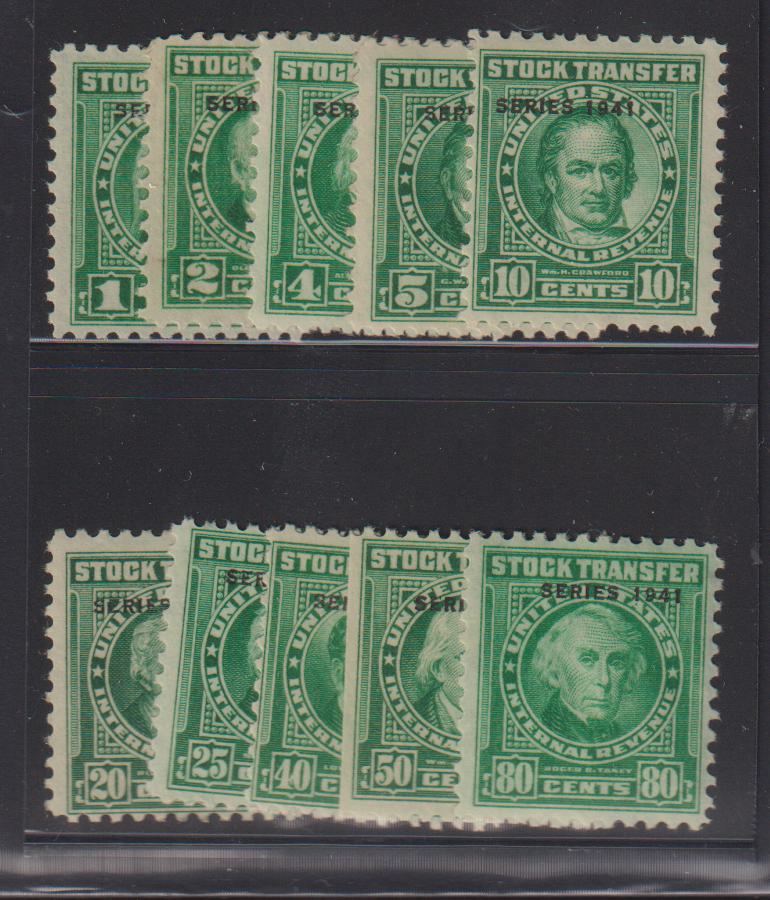 US Revenues #RD92-103 Mint\LH/NH F - VF