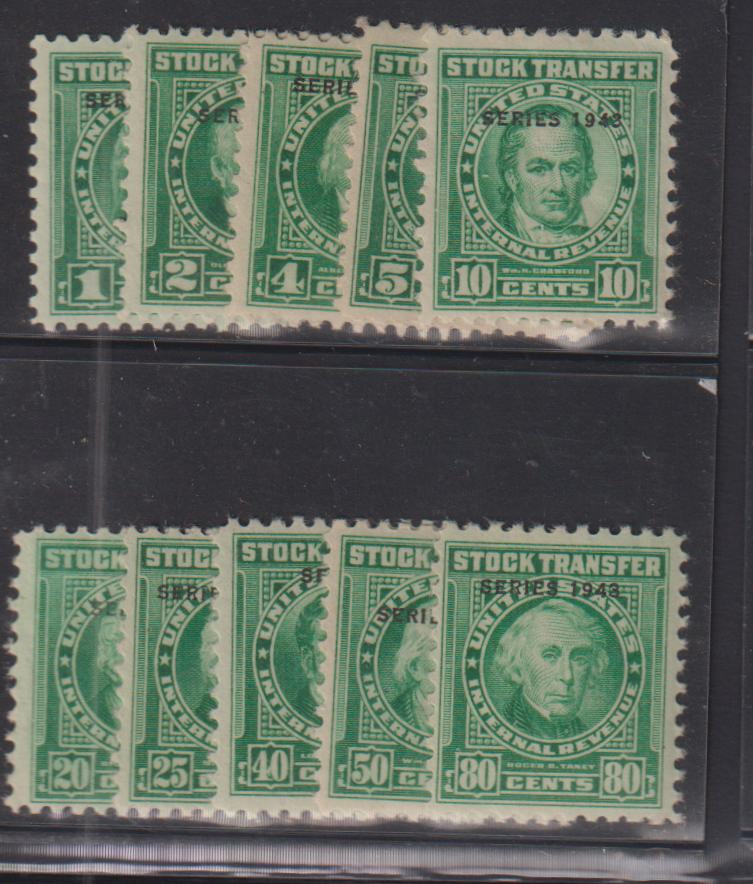 US Revenues #RD140-49 Mint\LH/NH