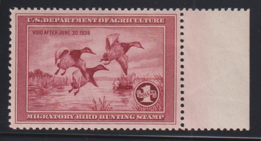 US Federal Duck Stamps #RW2 Mint\NH XF - SUP