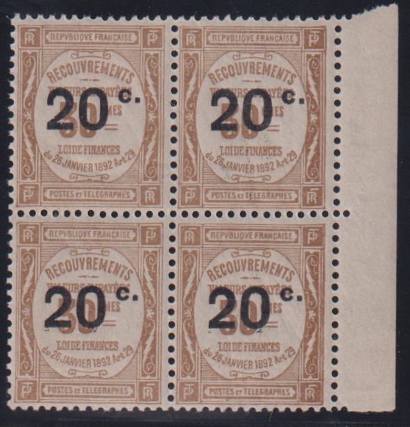 France #J52 Mint\NH F - VF