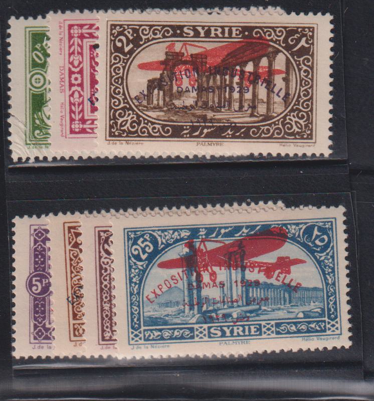 French Colonies and French Area - Syria #C38-44 Mint\Hinged F - VF