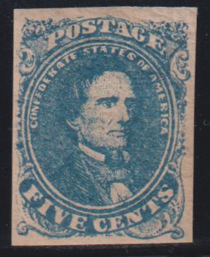US Confederates #4 Mint\Hinged VF - XF