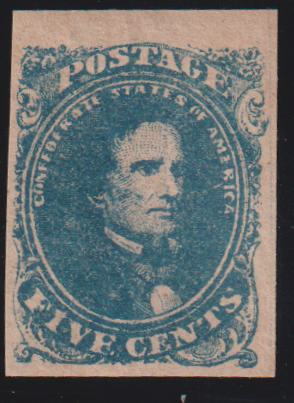 US Confederates #4 NH VF - XF