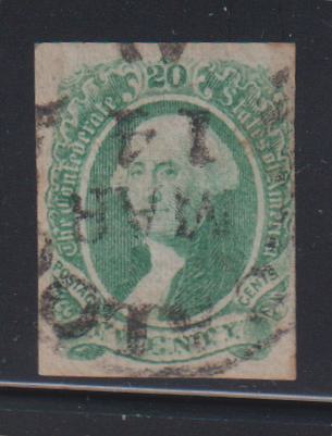 US Confederates #13 Used F - VF