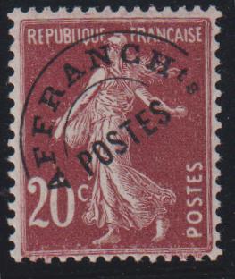 France #Yv54a Mint\LH F