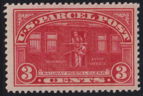 US Parcel Post #Q3 Mint\NH VF+
