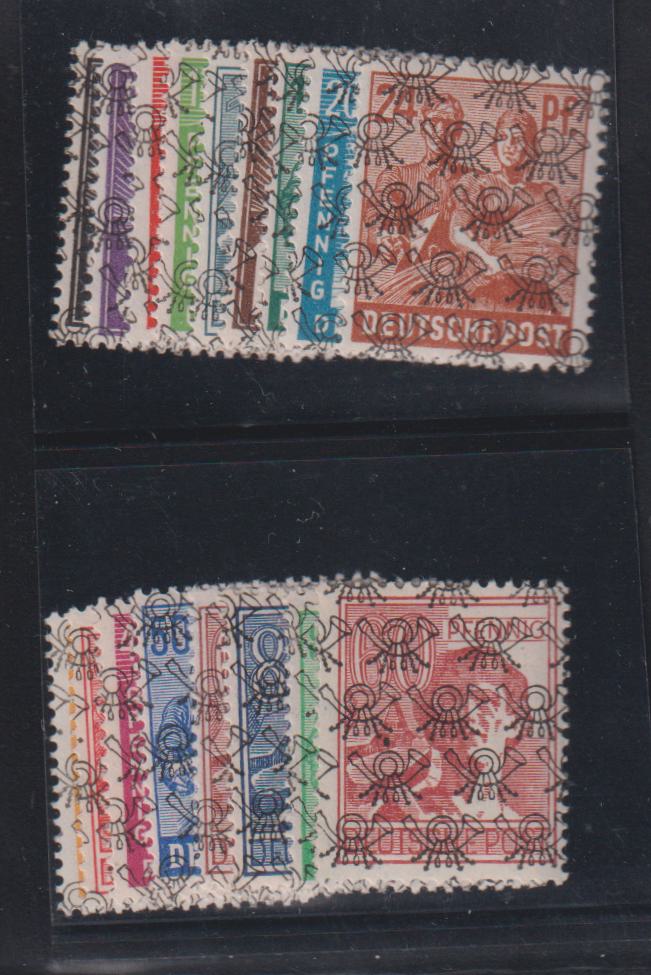 Germany #617-33,631A Mint\NH F - VF