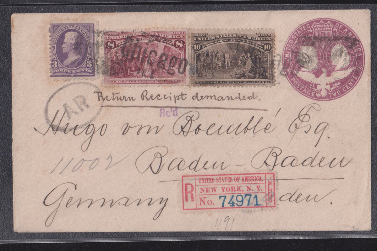 US Early Commemoratives #236-7,253,O349