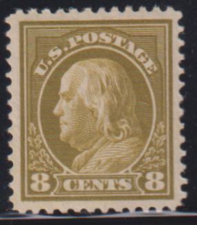 US Washington - Franklin #414 Mint\LH XF