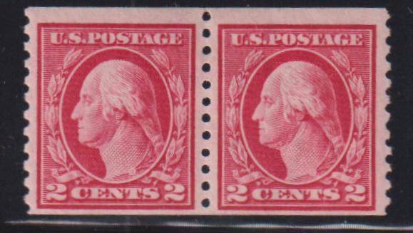 US Washington - Franklin #444 Hinged F - VF