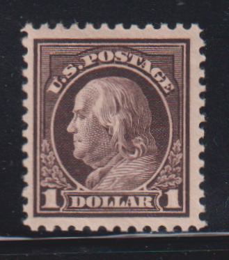 US Washington - Franklin #518 NH VF