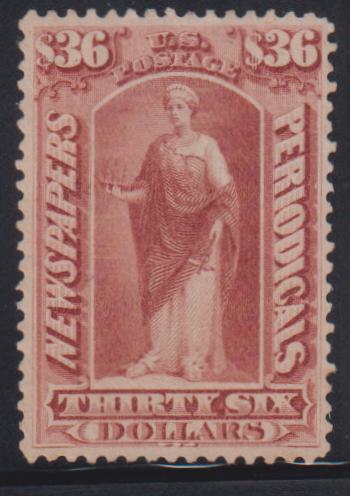 US Newspaper Stamps #PR77 Mint VF - XF
