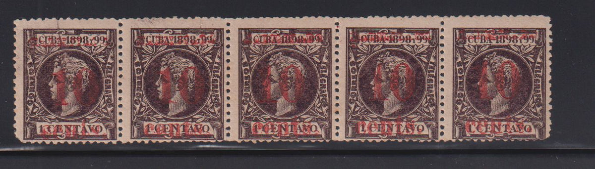 US Possessions - Cuba #200,200a NH AVE - F
