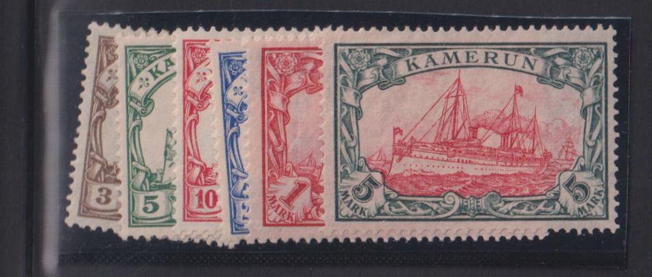German Colonies - Camerouin #20-25 LH VF