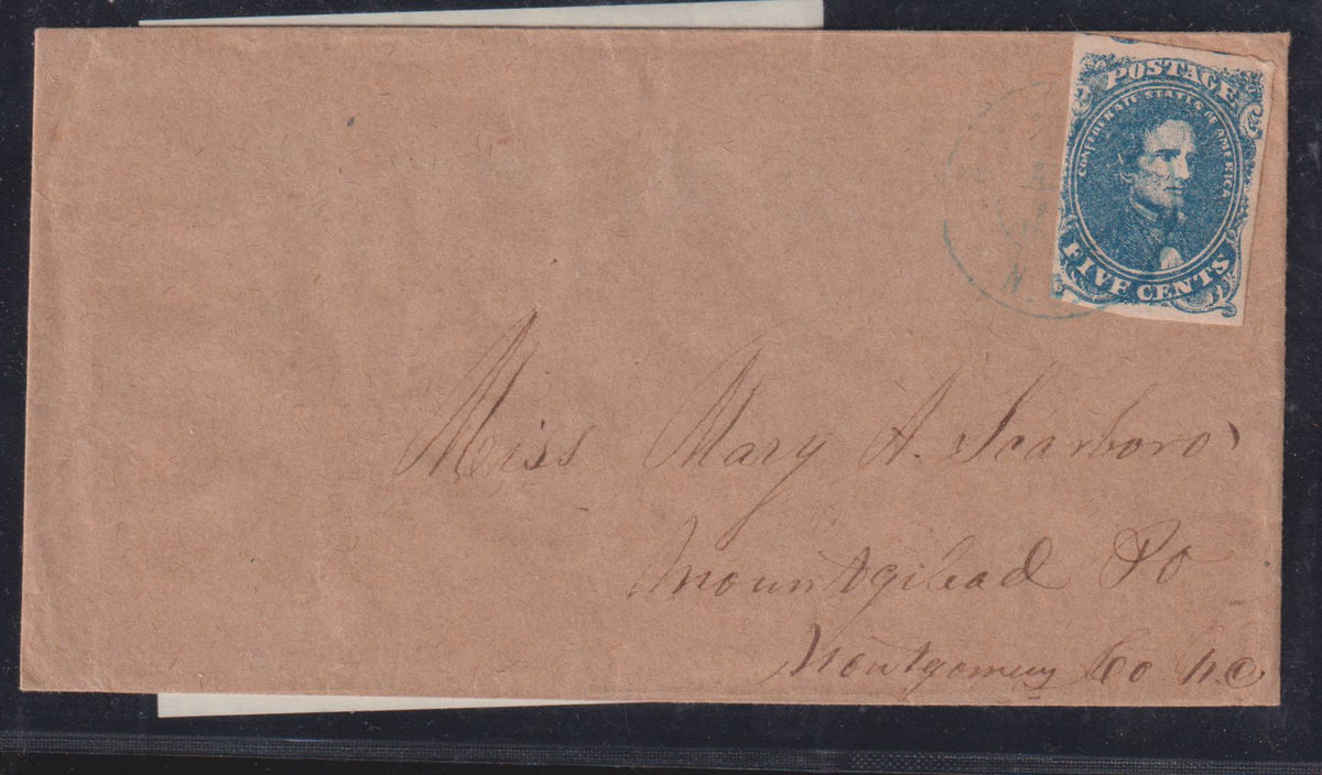 US Confederates #4 Used\Hinged VF