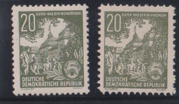 Germany - PPR #Mi 413Y1 Mint\LH F - VF