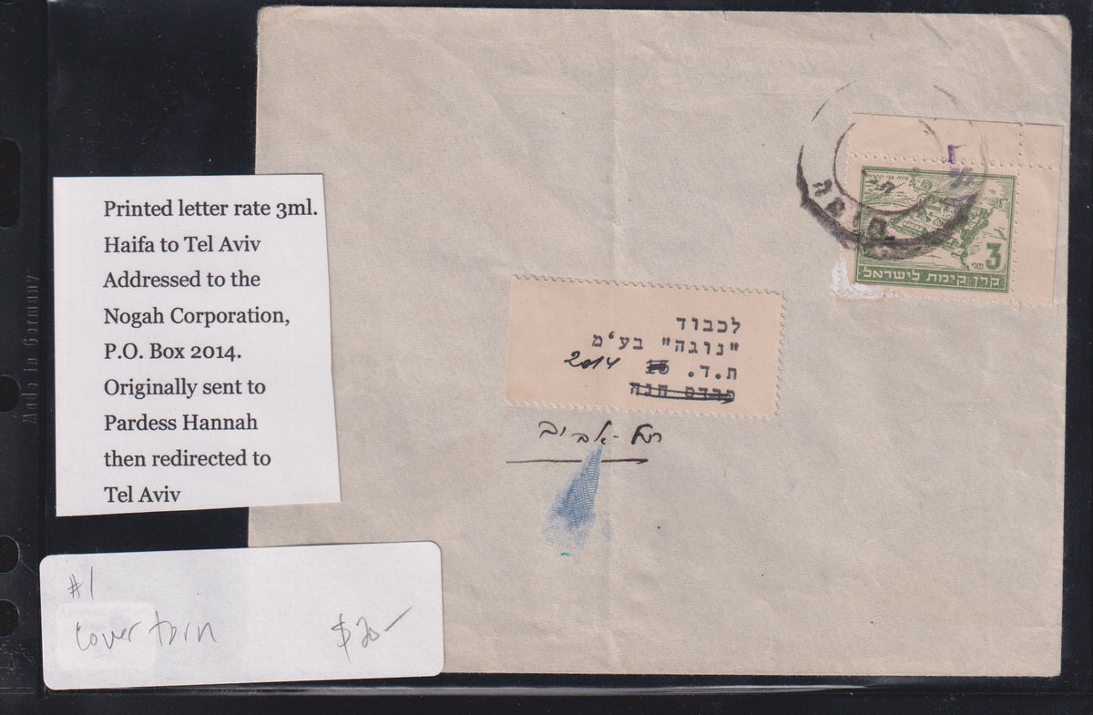 Israel Interim Covers