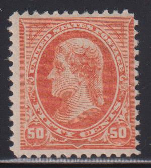 US Bureau and Regular Issues #260 Hinged F - VF