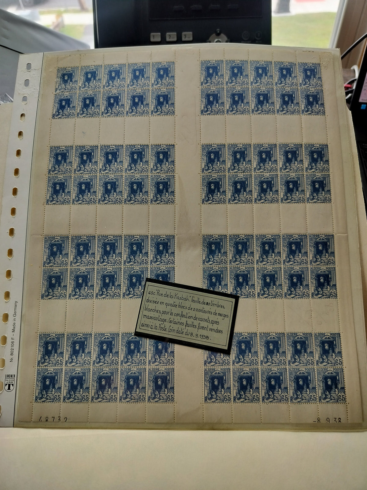 Countries A - M - Algeria #53a NH F - VF