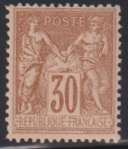 France #82 Mint\NH F - VF+