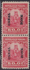 US Possessions - Canal Zone #61/61b Mint\LH/NH VF