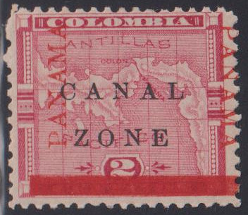 US Possessions - Canal Zone #11b Mint\Hinged F - VF