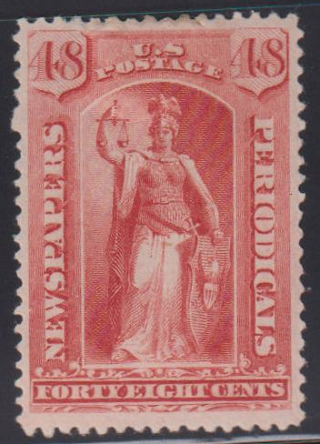 US Newspaper Stamps #PR66 Mint\Hinged VF - XF