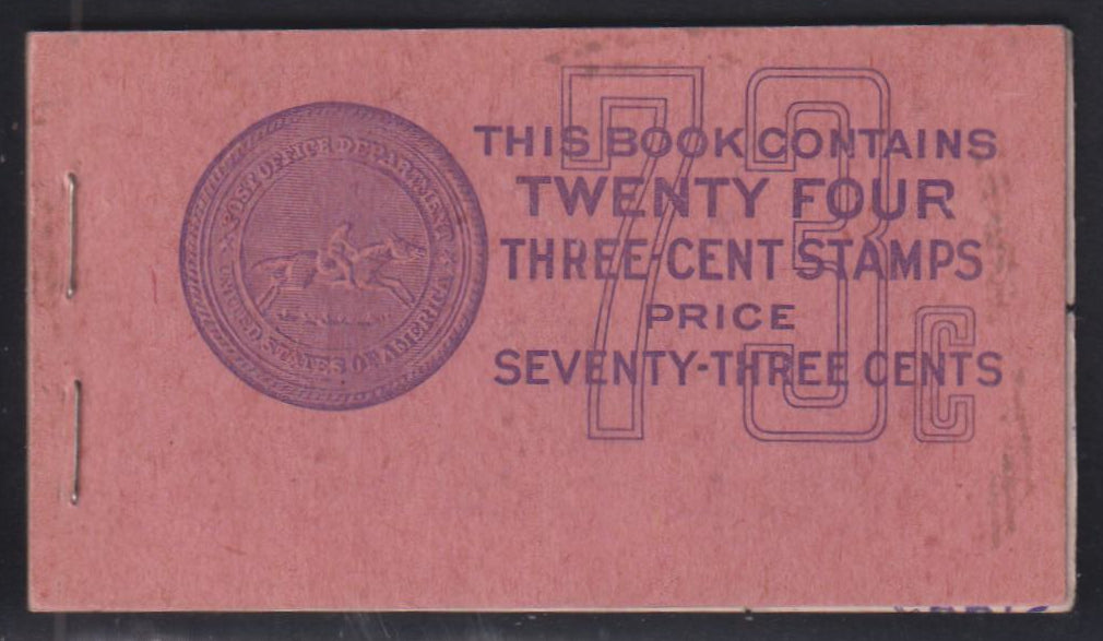 US Booklets #BK101 (807a) Mint VF