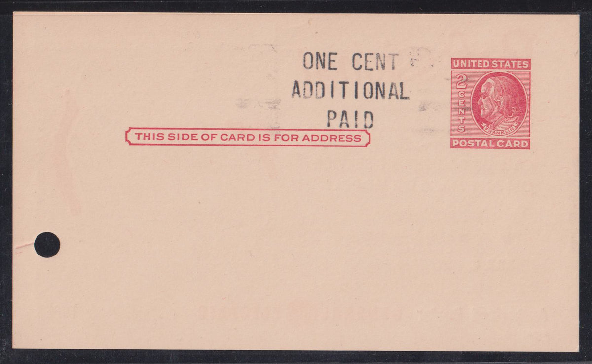 US Postal Stationery and Cut Squares #UX47 Mint VF